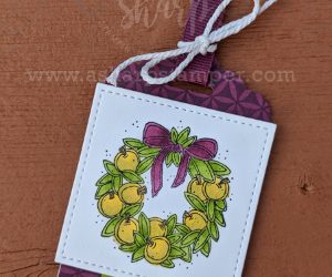 Non-traditional Christmas Tag