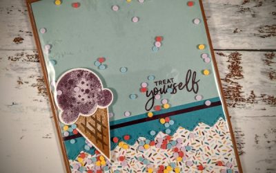 Easy Peasy Shaker Card