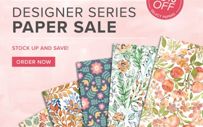 Patterned Paper Sale