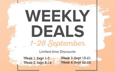 September Weekly Deals
