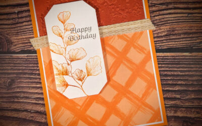 Watercolor Leaf Branch