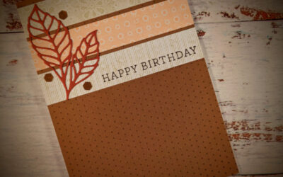 Simple Leaf Card