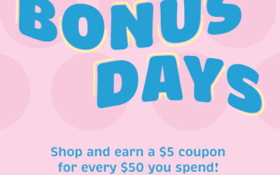 January Bonus Days