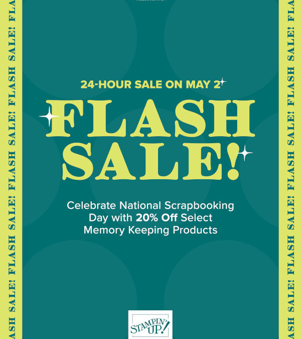 Scrapbooking Flash Sale