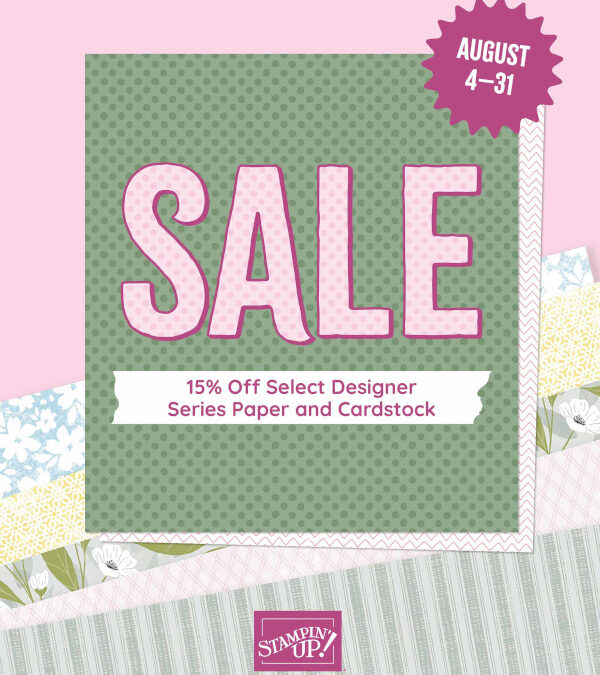 August 2026 Paper Sale